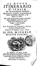 IL NVOVO ITINERARIO D' ITALIA