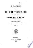 Il paganesimo ed il cristianesimo nel quinto secolo