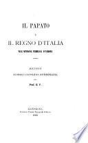 Il papato e il regno d'Italia nell' opinione pubblica d'Europa