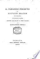 Il paradiso perdito