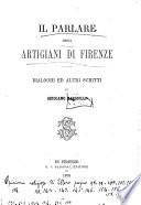 Il parlare degli artigiani di Firenze