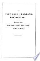 IL PARNASSO ITALIANO CONTINUATO