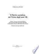 Il Partito socialista nel Ticino degli anni '40