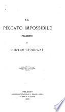 Il peccato impossibile