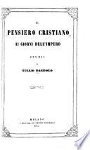 Il pensiero cristiano ai giorni dell'impero