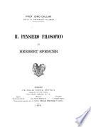 Il pensiero filosofico di Herbert Spencer