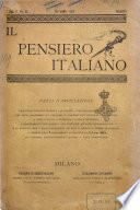 Il pensiero italiano repertorio mensile di studi applicati alla prosperità e coltura sociale