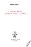 Il pensiero politico dell'assolutismo illuminato