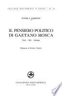Il pensiero politico di Gaetano Mosca