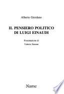 Il pensiero politico di Luigi Einaudi