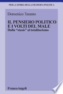 Il pensiero politico e i volti del male. Dalla stasis al totalitarismo