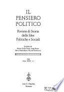 Il Pensiero politico