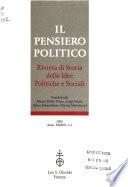 Il Pensiero politico
