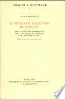 Il pensiero religioso di Shelley, con particolare riferimento alla «Necessity of Atheism» e al «Triumph of Life»