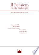 Il Pensiero, XXVII, 1-2, 1986