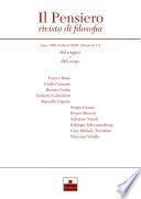Il Pensiero, XXXV, 1-2, 1996