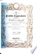 Il perfetto leggendario ovvero de'santi per ciascun giorno dell'anno, ornate ed arrichite di altrettante tavole all'acquarella