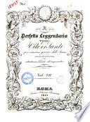 Il perfetto leggendario ovvero Vite de' santi per ciascun giorno dell'anno ornate ed arricchite di altrettante tavole all'acquarella