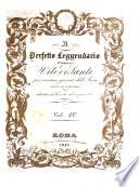 Il perfetto leggendario ovvero Vite de' santi per ciascun giorno dell'anno ornate ed arricchite di altrettante tavole all'acquarella
