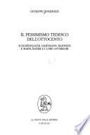 Il pessimismo tedesco dell'Ottocento