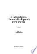 Il petrarchismo: without special title