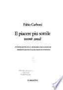 Il piacere più sottile