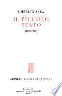 Il piccolo Berto