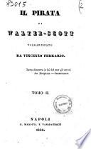 Il pirata di Walter Scott volgarizzato da Vincenzo Ferrario. Tomo 1 (-4)