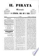 Il pirata giornale artistico, letterario, teatrale