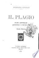 Il plagio; furti letterari, artistici e musicali