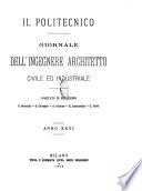 Il politecnico-Giornale dell'ingegnere architetto civile ed industriale