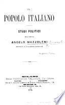Il Popolo Italiano. Studi politici, etc