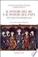 Il potere del re e il potere del papa
