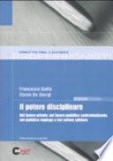 Il potere disciplinare
