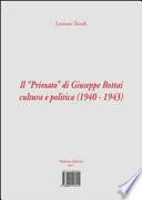 Il «Primato» di Giuseppe Bottai: cultura e politica (1940-1943)