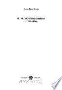Il primo femminismo (1791-1834)