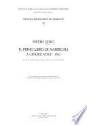 Il primo libro di madrigali a cinque voci, 1561