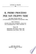Il primo processo per san Filippo Neri
