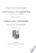 Il primo viaggio intorno al globo di Antonio Pigafetta
