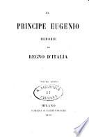 Il principe Eugenio memorie del Regno d'Italia