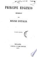 Il principe Eugenio memorie del Regno d'Italia