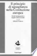 Il principio di uguaglianza nella Costituzione europea