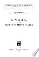Il problema della responsabilità civile