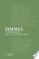Il problema della sociologia