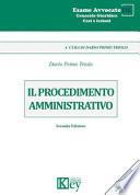 Il procedimento amministrativo