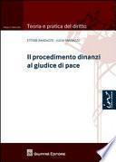 Il procedimento dinanzi al giudice di pace