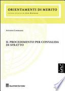Il procedimento per convalida di sfratto