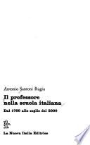 Il professore nella scuola italiana