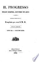 Il Progresso delle scienza, lettere ed arti