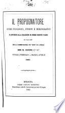 Il Propugnatore